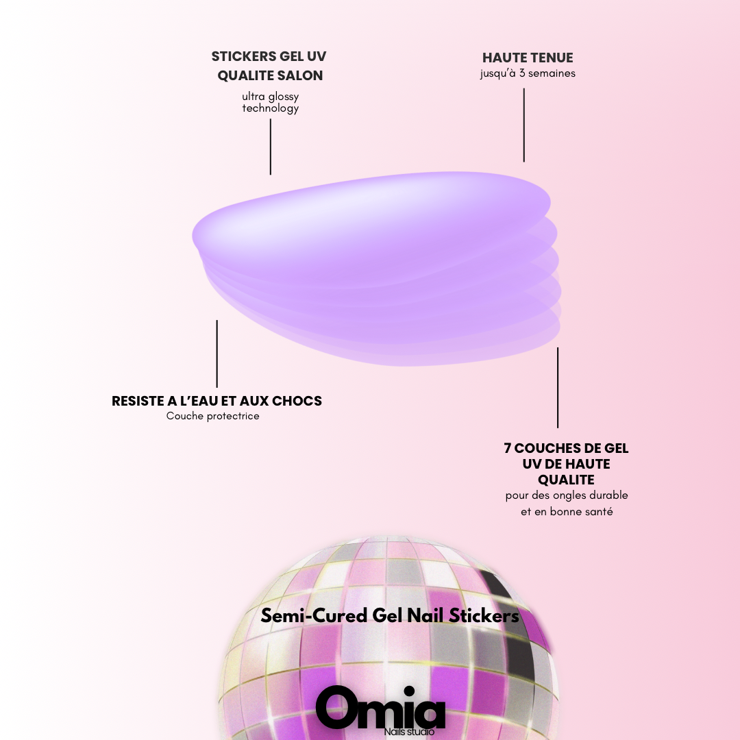 Stickers Gel UV Omia Nails™ Temperature