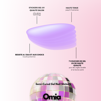 Stickers Gel UV Omia Nails™ Temperature