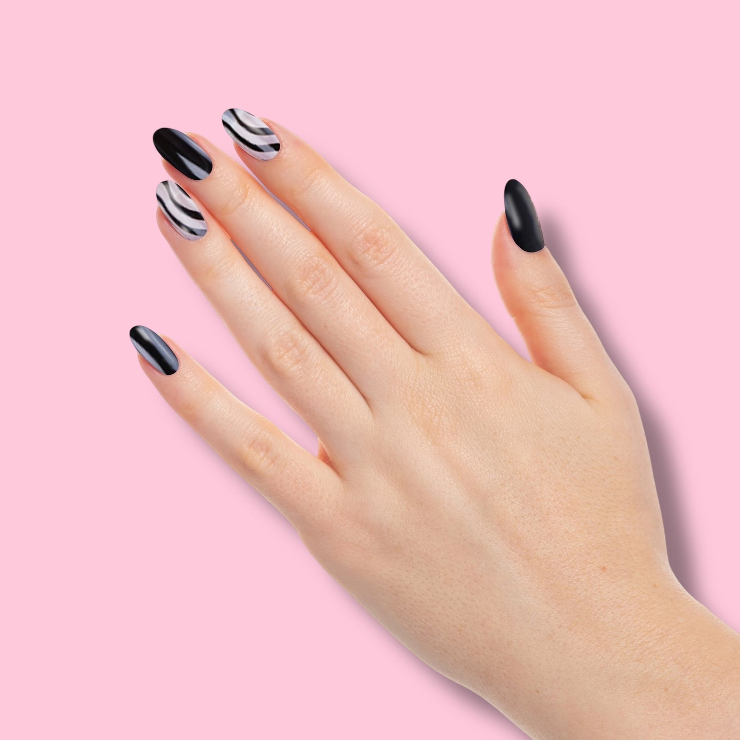 Stickers Gel UV Omia Nails™ Black Zebre
