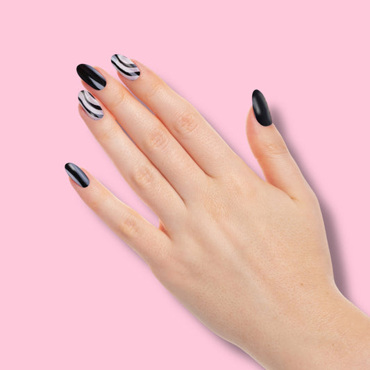 Stickers Gel UV Omia Nails™ Black Zebre