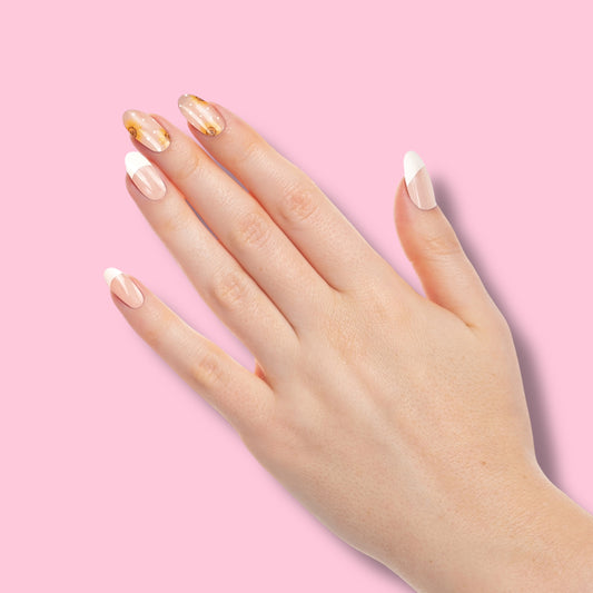 Stickers Gel UV Omia Nails™ La French Sunflowers