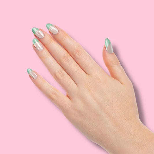 Stickers Gel UV Omia Nails™ La French Verte