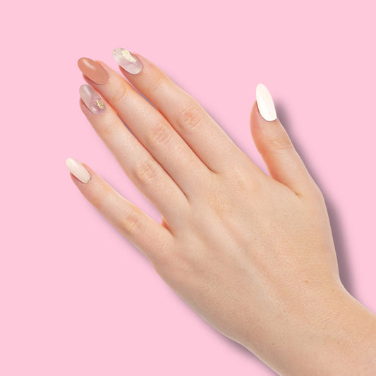 Stickers Gel UV Omia Nails™ Nude Marble